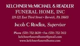 Kelchner, McMichael & Readler Funeral Home