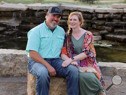 Jennifer Whitlock cared for her husband, Ronnie, until he died in March 2022. “People will say, ‘You’re so strong.‘ 'You’re so brave,'" she said. "You don’t feel like you’re any of those things when it’s happening. But what other choice do we have as humans?”