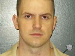 FILE - This undated file photo provided by the South Carolina Department of Corrections shows Denver Simmons. South Carolina inmate Simmons said he and another convicted murderer Jacob Philip strangled four fellow prisoners in a bid to get the death penalty. Simmons told The Associated Press in a series of telephone calls that he and Philip plotted the April 7 killings at Kirkland Correctional Institution for months. Both men were sentenced to life without parole for double murderers. (South Carolina Depa