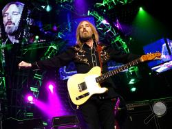  In this June 17, 2008 file photo, Tom Petty performs with The Heartbreakers at Madison Square Garden in New York. Petty has died at age 66. Spokeswoman Carla Sacks says Petty died Monday night, Oct. 2, 2017, at UCLA Medical Center in Los Angeles after he suffered cardiac arrest. (AP Photo/Jason DeCrow, File)