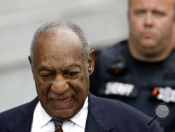 Bill Cosby departs after a sentencing hearing at the Montgomery County Courthouse, Monday, Sept. 24, 2018, in Norristown, Pa. Cosby's chief accuser on Monday asked for "justice as the court sees fit" as the 81-year-old comedian faced sentencing on sexual assault charges that could make him the first celebrity of the #MeToo era to go to prison. (AP Photo/Matt Slocum)