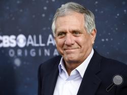 FILE - In this Sept. 19, 2017, file photo, Les Moonves, chairman and CEO of CBS Corporation, poses at the premiere of the new television series "Star Trek: Discovery" in Los Angeles. Moonves will not receive his $120 million severance package after the company's board of directors determined he was fired "with cause" over sexual misconduct allegations. The board said Monday, Dec. 17, 2018, it reached its decision after finding that Moonves failed to cooperate fully with investigators looking into the allega