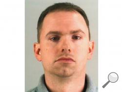 This undated photo provided by the Tarrant County Jail shows Aaron Dean. The Fort Worth police officer who shot and killed a black woman through a back window of her home while responding to a call about an open front door was charged with murder on Monday after resigning from the force. (Tarrant County Jail via AP)