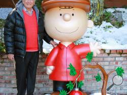 Obit-Lee Mendelson Image ID : 19362137595727 This 2015 photo provided by Jason Mendelson shows Lee Mendelson in Hillsborough, Calif. Lee Mendelson, the producer who changed the face of the holidays when he brought “A Charlie Brown Christmas” to television in 1965 and wrote the lyrics to its signature song, “Christmas Time Is Here,” died on Christmas day, Wednesday, Dec. 25, 2019. (Jason Mendelson via AP)