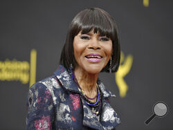 FILE - Cicely Tyson arrives at night two of the Creative Arts Emmy Awards on Sept. 15, 2019, in Los Angeles. Tyson, the pioneering Black actress who gained an Oscar nomination for her role as the sharecropper’s wife in “Sounder,” a Tony Award in 2013 at age 88 and touched TV viewers’ hearts in “The Autobiography of Miss Jane Pittman,” has died. She was 96. Tyson's death was announced by her family, via her manager Larry Thompson, who did not immediately provide additional details. (Photo by Richard Shotwell