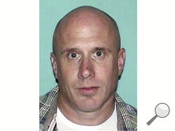 This undated photo released by the Gloucester County Prosecutor’s Office shows Sean Lannon. Authorities on Wednesday, March 10, 2021, searched for Lannon, a man wanted for questioning in a homicide in New Jersey and in the slayings of four people whose bodies were found inside a vehicle parked in a New Mexico airport garage. (Gloucester County Prosecutor’s Office via AP)