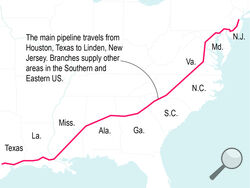 A company that operates a major U.S. energy pipeline says it was forced to temporarily halt all pipeline operations following a cybersecurity attack.