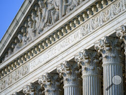 FILE - In this June 30, 2021, file photo the Supreme Court is seen in Washington. A deeply divided Supreme Court is allowing a Texas law that bans most abortions to remain in force, stripping most women of the right to an abortion in the nation’s second-largest state. The court voted 5-4 to deny an emergency appeal from abortion providers and others that sought to block enforcement of the law that went into effect Wednesday, Sept. 1. (AP Photo/J. Scott Applewhite, File)