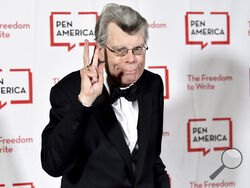 FILE - PEN literary service award recipient Stephen King attends the 2018 PEN Literary Gala at the American Museum of Natural History on May 22, 2018, in New York. King is expected to take the stand at a federal antitrust trial in Washington. King is scheduled to be a witness for the Justice Department as it attempts to block the proposed merger of two of the world's biggest publishers, Penguin Random House and Simon & Schuster. (Photo by Evan Agostini/Invision/AP, File)