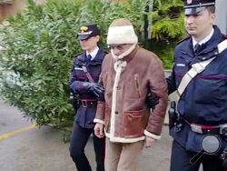 OME (AP) — Italy’s No. 1 fugitive, a Mafia boss convicted of helping to mastermind some of the nation’s most heinous slayings, was arrested Monday when he sought treatment at a private clinic in Sicily after three decades on the run. Matteo Messina Denaro was tried in absentia and convicted of dozens of murders, including helping to mastermind, along with other Cosa Nostra bosses, a pair of 1992 bombings that killed top anti-Mafia prosecutors — and led the Italian state to stiffen its crackdown on the Sici