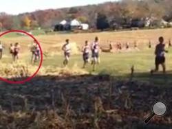 Deer Flips NCAA Cross-country Runner At DeSales Race; Video Catches It