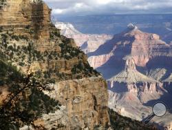 This Oct. 22, 2012, file photo shows a view from the South Rim of the Grand Canyon National Park in Arizona. (AP Photo/Rick Bowmer, File)