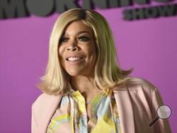 FILE - Wendy Williams attends the world premiere of Apple TV+'s "The Morning Show," Oct. 28, 2019, in New York. The former talk show host has been diagnosed with the same form of dementia that actor Bruce Willis has, according to a statement released Thursday, Feb. 22, 2024, on behalf of her caretakers. (Photo by Evan Agostini/Invision/AP, File)