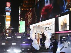 Mariah Carey performs at the New Year's Eve celebration in Times Square on Saturday, Dec. 31, 2016, in New York. (Photo by Greg Allen/Invision/AP)