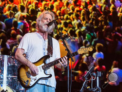 FILE - Bob Weir of Dead & Company performs at Bonnaroo Music and Arts Festival on Sunday, June 12, 2016, in Manchester, Tenn. (Photo by Amy Harris/Invision/AP,File)