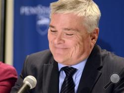 Eric Barron, a former professor and dean at Penn State University and president of Florida State University, was chosen Monday to lead Penn State.