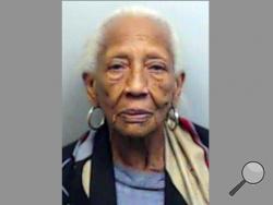 This booking photo released by the Fulton County Sheriff's Office shows Doris Payne, 85, an internationally known jewel thief, who was arrested Friday, Oct. 23, 2015, after police say she slipped a pricey pair of earrings into her pocket at an upscale shopping mall in Atlanta. She faces a charge of theft by shoplifting and was booked into the Fulton County jail. Police say she is wanted for a similar offense in North Carolina. (Fulton County Sheriff's Office via AP)