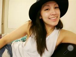 This undated photo provided by Albert Ake is a selfie of his niece Chelsea Patricia Ake-Salvacion. Authorities say a Las Vegas spa, where the employee was found frozen and dead on Oct. 20, 2015, inside a liquid nitrogen chamber used for cryotherapy treatments, wasn’t licensed to operate. (Chelsea Patricia Ake-Salvacion/Albert Ake via AP)