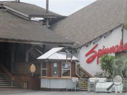 The beachfront Spinaker Beach Club where an alleged assault took place is seen Sunday, April 12, 2015 in Panama City, Fla. (AP Photo/Melissa Nelson-Gabriel)