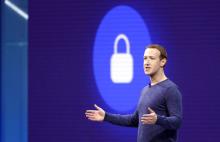 FILE- In this May 1, 2018, file photo, Facebook CEO Mark Zuckerberg makes the keynote speech at F8, Facebook's developer conference in San Jose, Calif. Zuckerberg laid out a new "privacy-focused" vision for social networking on Wednesday, March 6, 2019. (AP Photo/Marcio Jose Sanchez, File)