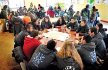 Sixty students from Benton, Berwick, Central Columbia, Columbia-Montour Vo-Tech and Northwest high schools meet, on Tuesday, at the Central Susquehanna Community Foundation in Berwick for the school-year-long Youth in Philanthropy grant project. During this meeting students were making grant applications for non-profits to apply for grants. In May the students will distribute $25,000 to area non-profit organizations. 