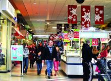 The Columbia Mall in Buckhorn is packed with two days of Christmas shopping left Sunday