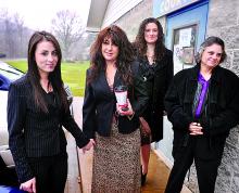 Theft charges against Amanda Santore were dropped Friday