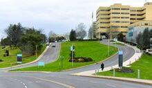 Geisinger is considering a plan to reconfigure Medical Center Drive, which would provide an easier traffic flow. The proposed plans also include a new patient entrance area. 