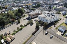The former Bloomsburg Care and Rehabilitation Center building and its parking lots cover a large area in the northeast section of Bloomsburg.