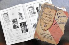 A souvenir VFW program listing hundreds of fallen soldiers from across Columbia, Montour, Northumberland, Luzerne and Schuylkill counties was recently found in the attic of the Catawissa Bottling Company.