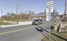 Danville must again repair this bridge on Railroad Street that goes over Sechler Run because of a weight limit issue.